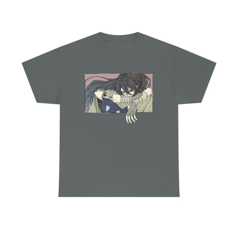 Unisex Dororo Anime T-Shirt, Hyakkimaru Graphic Tee Manga Shirt image 4