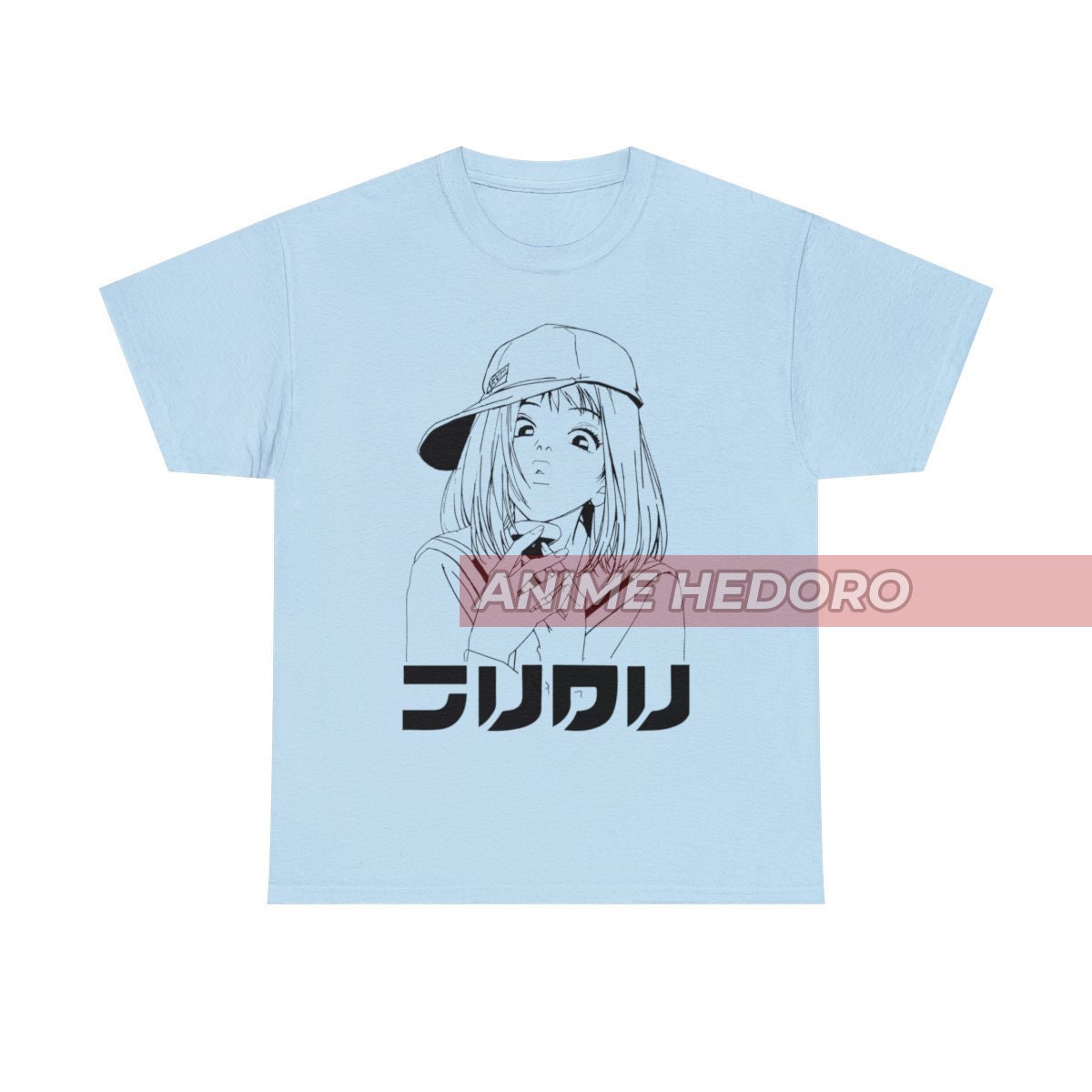 ユニセックス FLCL 鮫島まみみ アニメ T シャツ、レトロ マンガ シャツ 