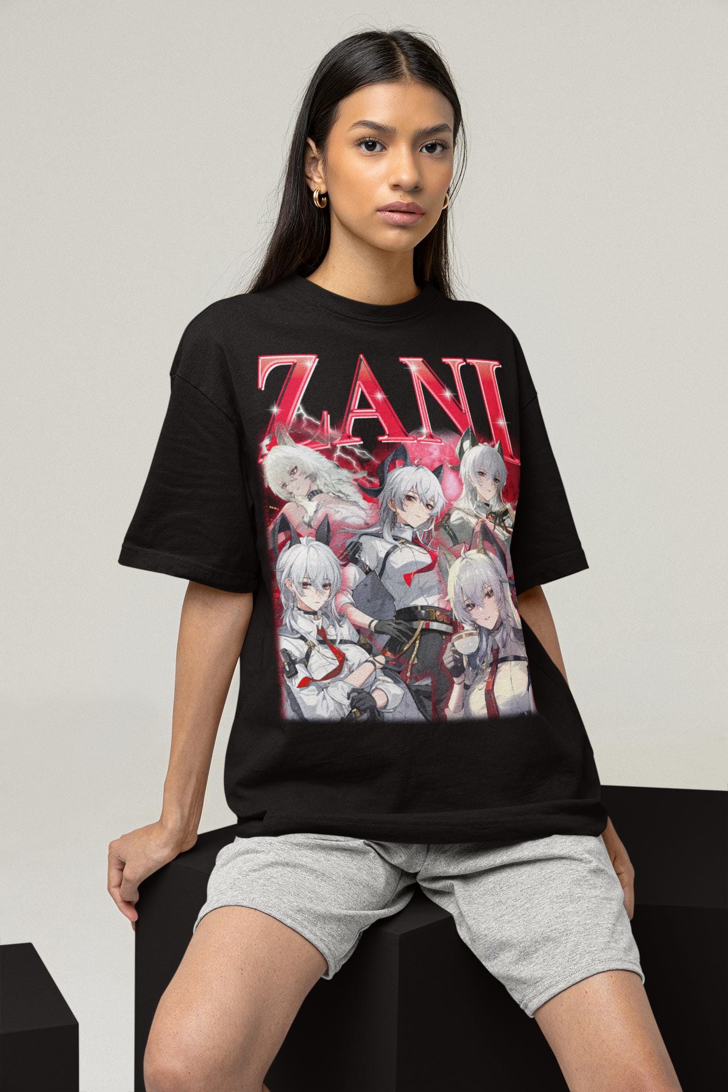 【美品】A&amp;S×ZANINI oversized painter shirt Sanji Vintage Oversized T-Shirt – TheAnimeCollective