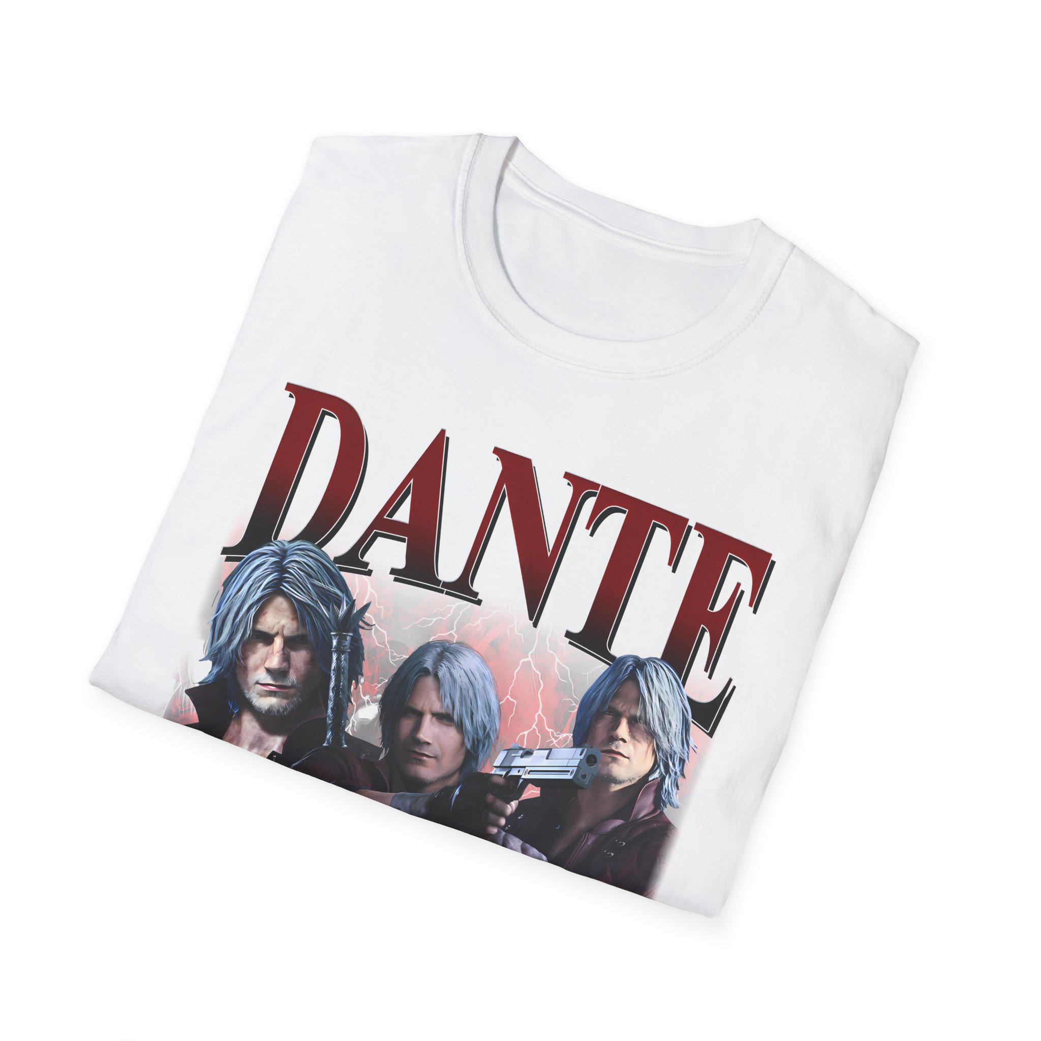Dante Devil's Cry 5 T-shirt: May Cry Hunter Retro Gaming - Etsy
