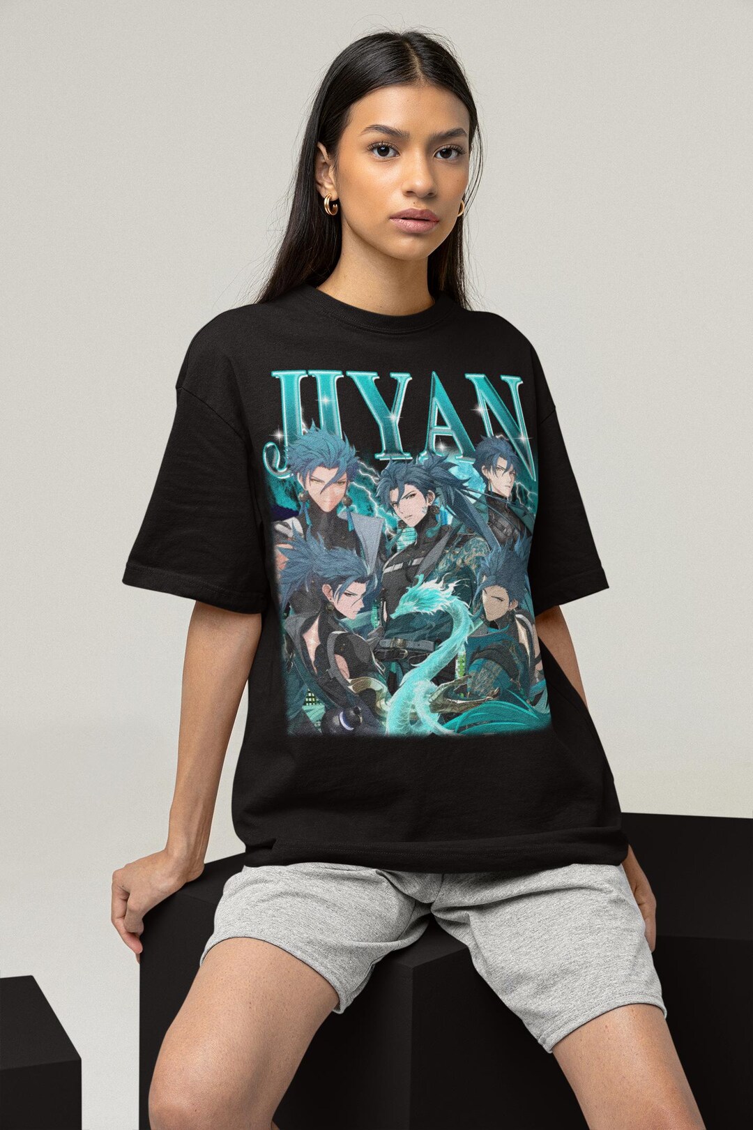 Jiyan Wuthering Waves Gaming Bootleg T-shirt, Videogame Shirt - Etsy