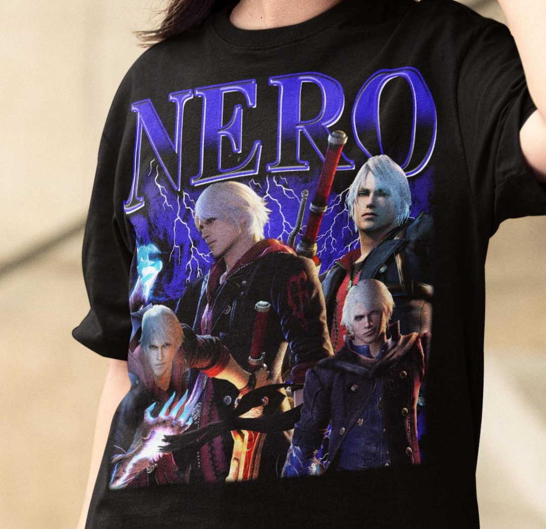 デビルメイクライ4 ネロ シャツ Unisex Devil Trigger May Cry 4 DMC4 Nero Bootleg Gaming T