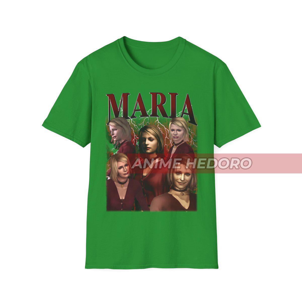 Unisex Maria Silence Hill 2 Original Bootleg Gaming T-shirt