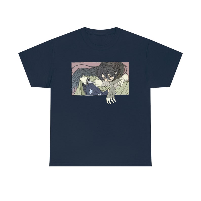 Unisex Dororo Anime T-Shirt, Hyakkimaru Graphic Tee Manga Shirt image 7