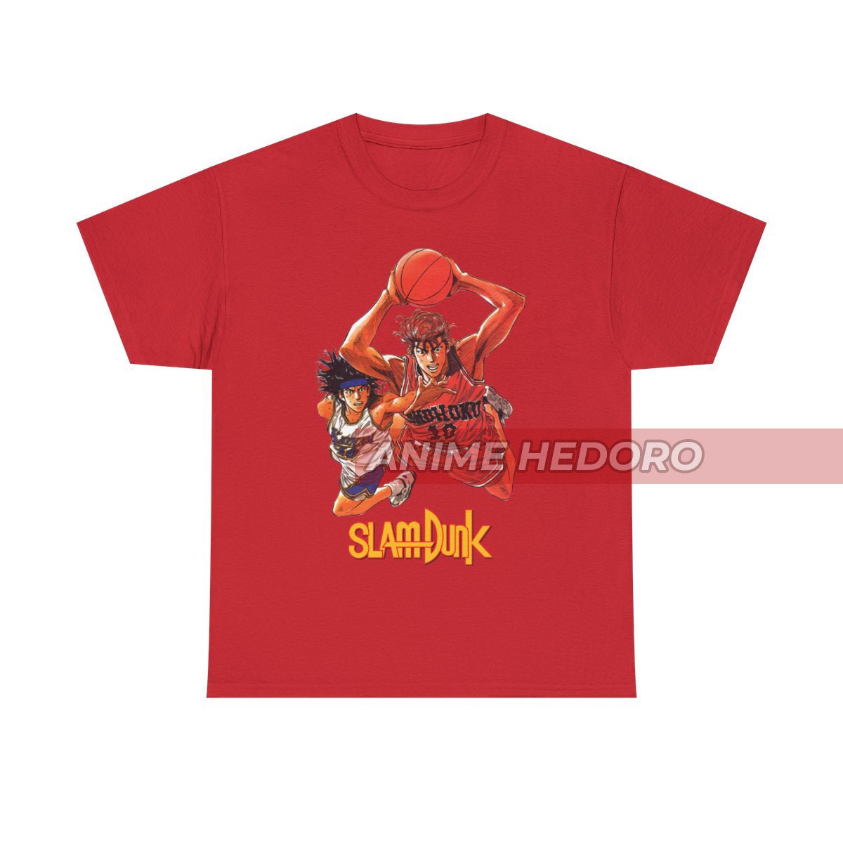 ユニセックス スラムダンク 90年代アニメ 桜木花道 Tシャツ 