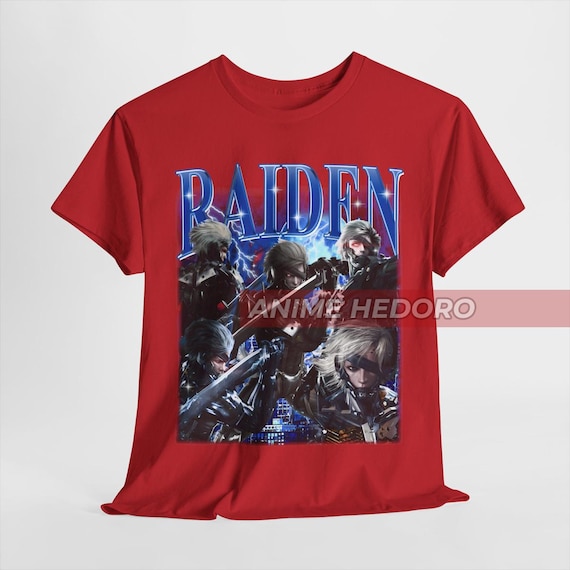 Unisex Raiden Metal G Rising Revengeance Bootleg Gaming T-shirt