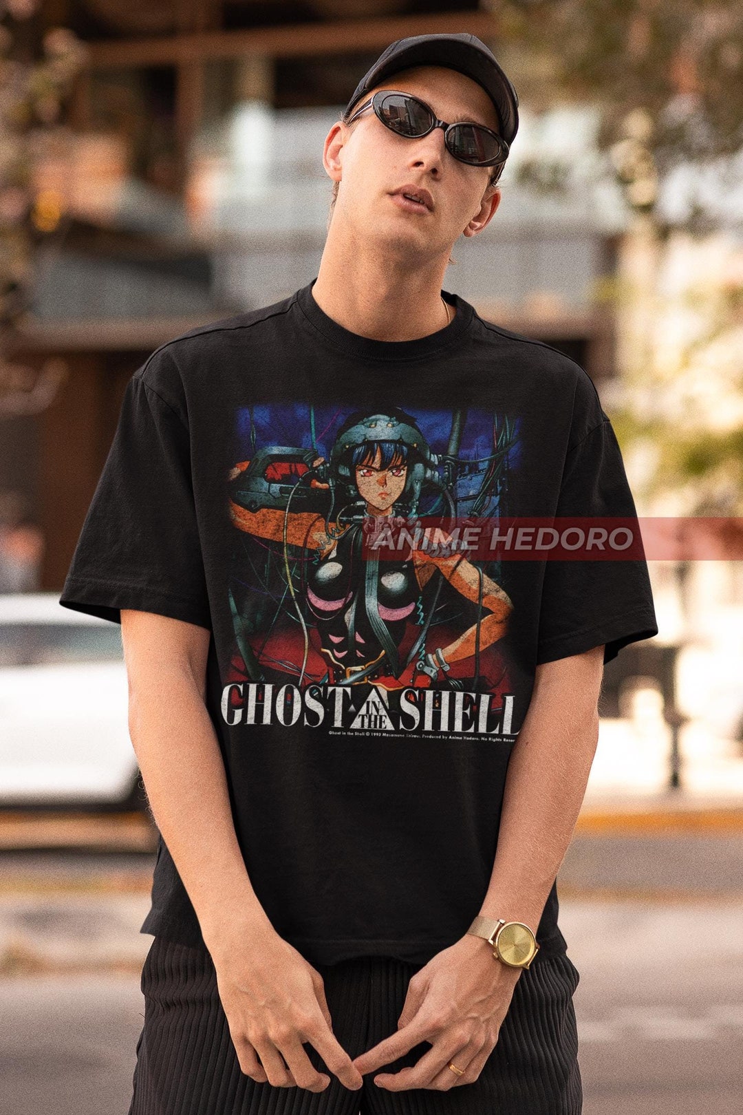 Unisex Ghost in the Shell Motoko Kusanagi Vintage Anime T Unisex Ghost in the Shell Motoko Kusanagi Vintage Anime T