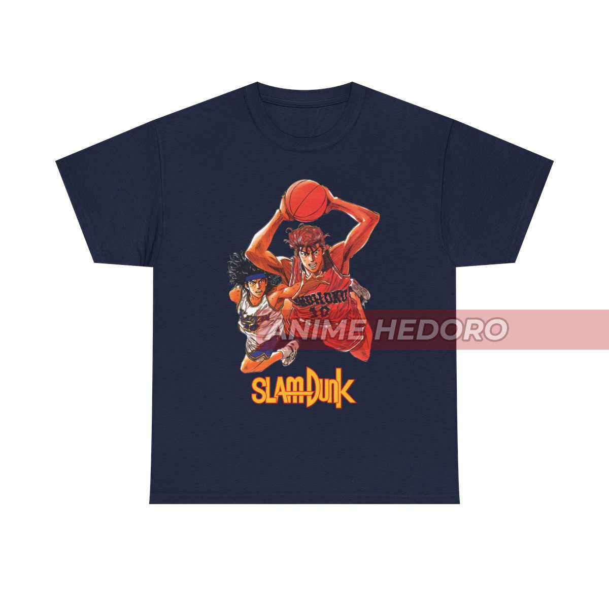 ユニセックス スラムダンク 90年代アニメ 桜木花道 Tシャツ 