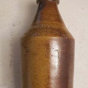 &quot;Seltene &quot;&quot;Mccrudden and Campbell&quot;&quot; (1869-1870) Steingut-Bierflasche