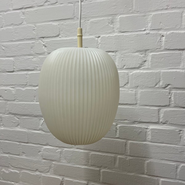 Erco Lampe - Design Aloys Gangkofner - 60er Jahre Hängelampe