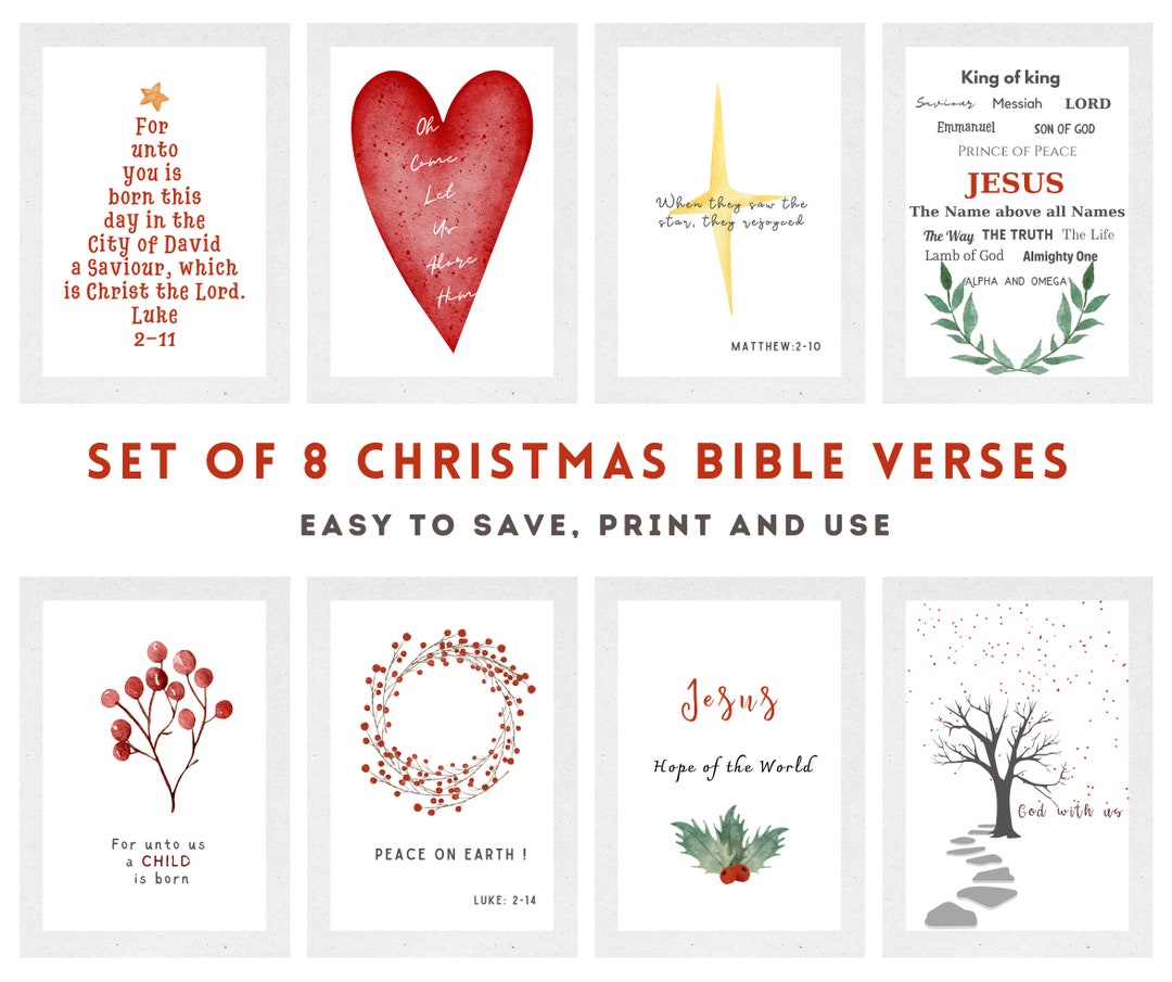 Christmas Bible Verse Printable - Il 1080xN.5513447910 Is58 