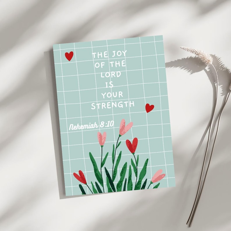 Printable Bible Verse Cards: Catholic Prayer, Daily Devotional (digital ...