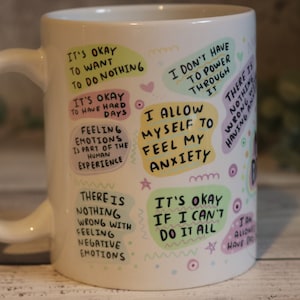 Kaffeetasse My mental breakdown Kaffeebecher Keramiktasse Teetasse Geschenk beste Freundin spülmaschinenfest 11oz Bild 7