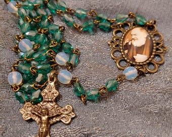 St. Padre Pio Rosary Beads