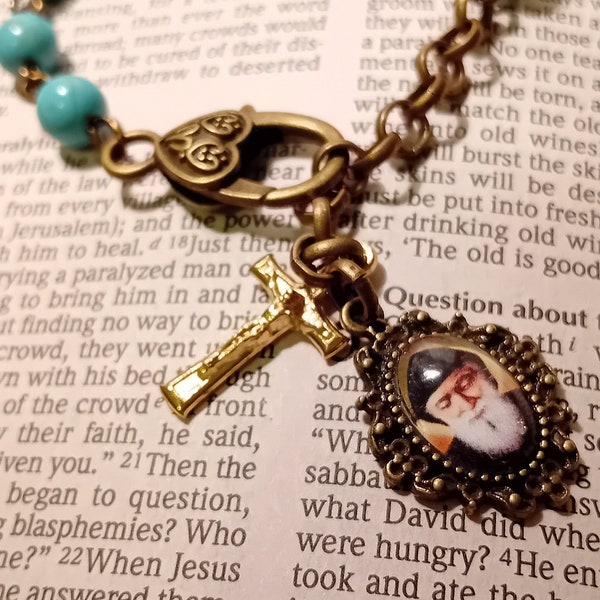 St. Charbel Rosary Bracelet