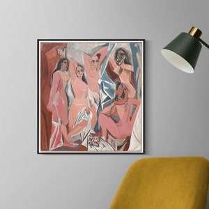 Les Demoiselles d'Avignon di Pablo Picasso