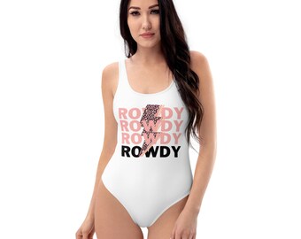 Rowdy One - Piece Swim Suit