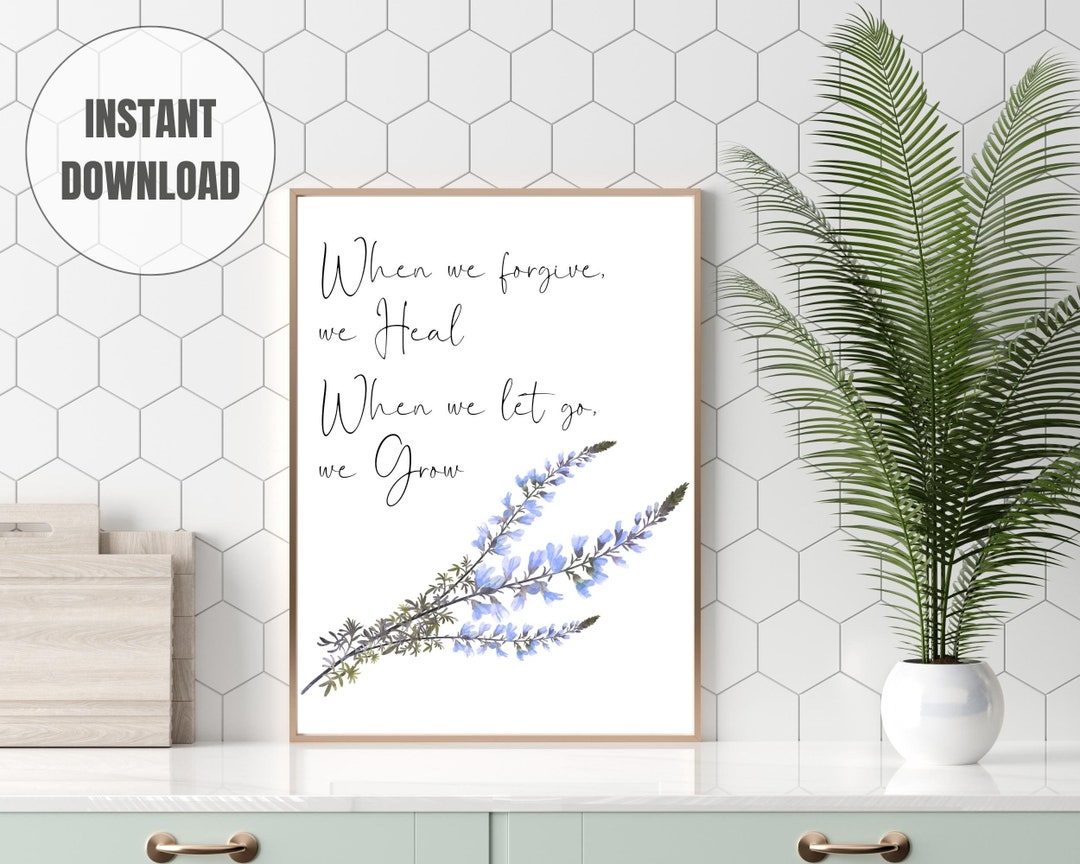 Printable Home Decor Quote Wall Art Quote Wall Decor Etsy