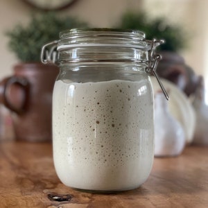 Over a Century old Organic Sourdough Starter Live Culture, Gift idea, pizza, Gift Idea, Autumn gift, baking