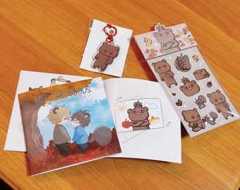 Quincy&Eiden Story book and bubble sticker