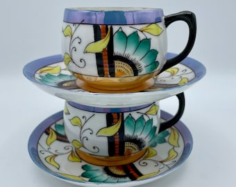 Vintage Japanese Tea Set. Good Condition for Age. Late 19th