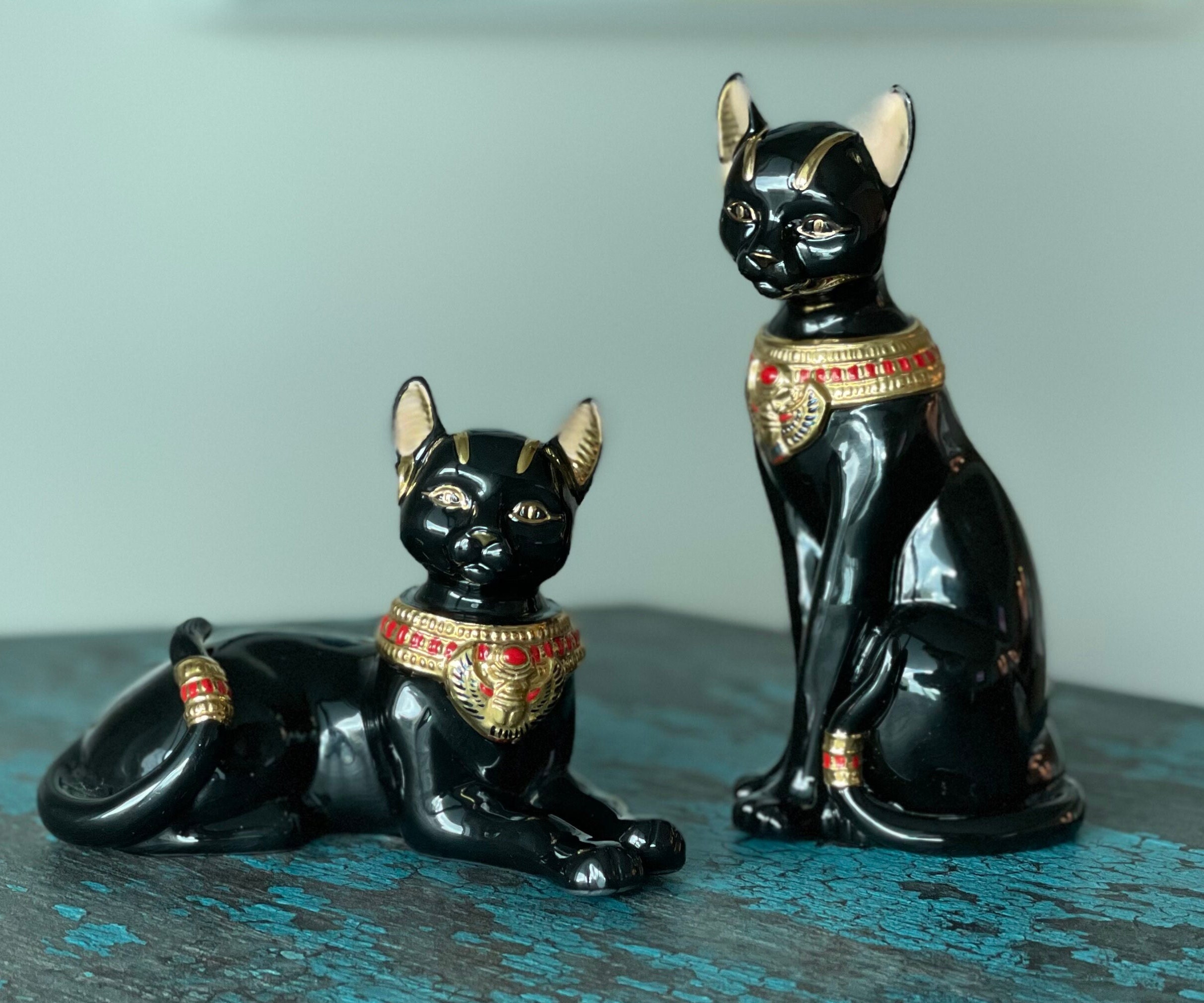 レノックス 猫フィギュア ブラックキャット レノックス猫 (Cat Jeweled )