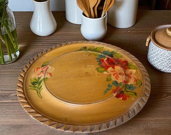 ケーキスタンド　花柄　ヴィンテージ　アンティーク　80s アンティークビクトリア朝のケーキスタンド：ピンクの花柄陶器、1870年