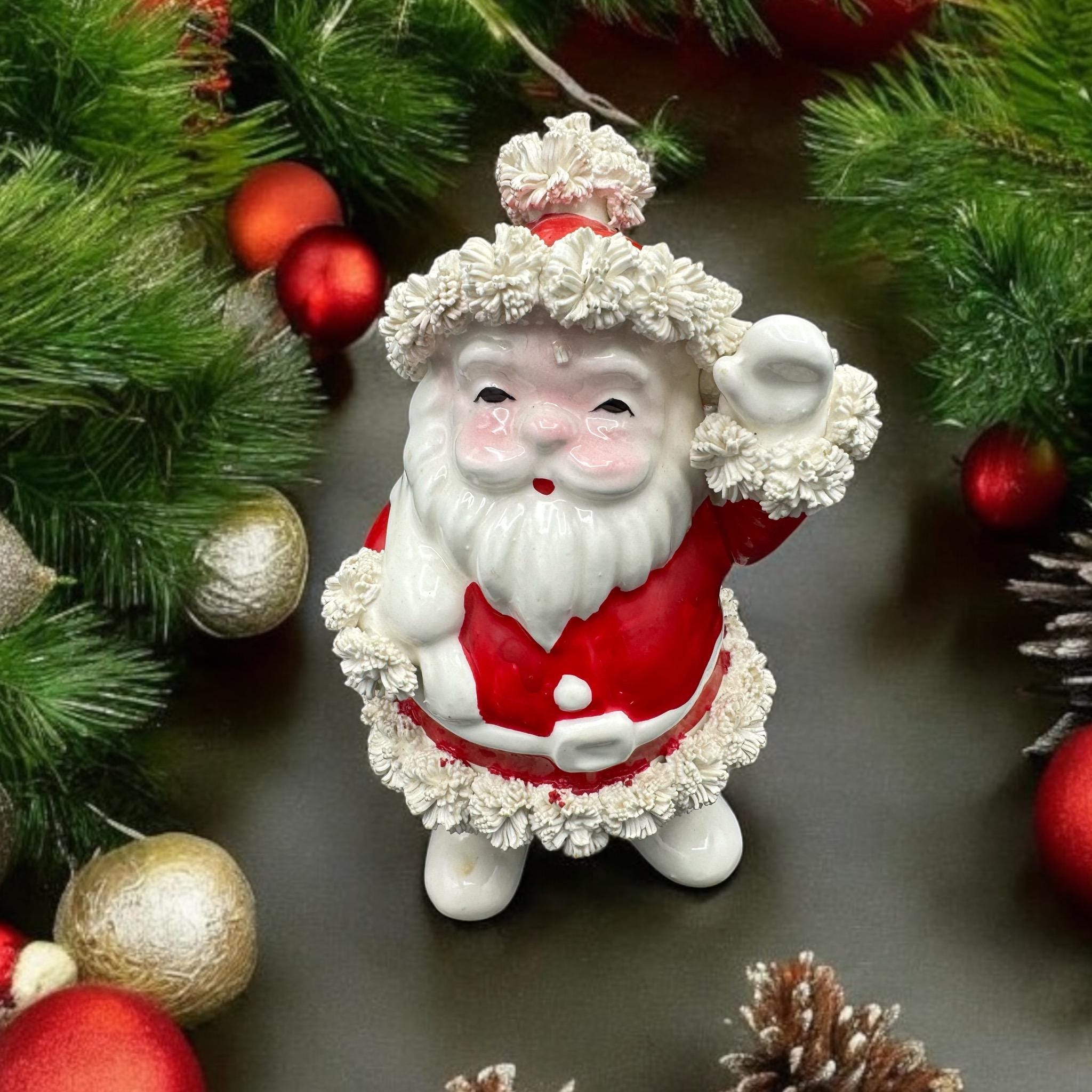 Napco Santa Planter - Etsy