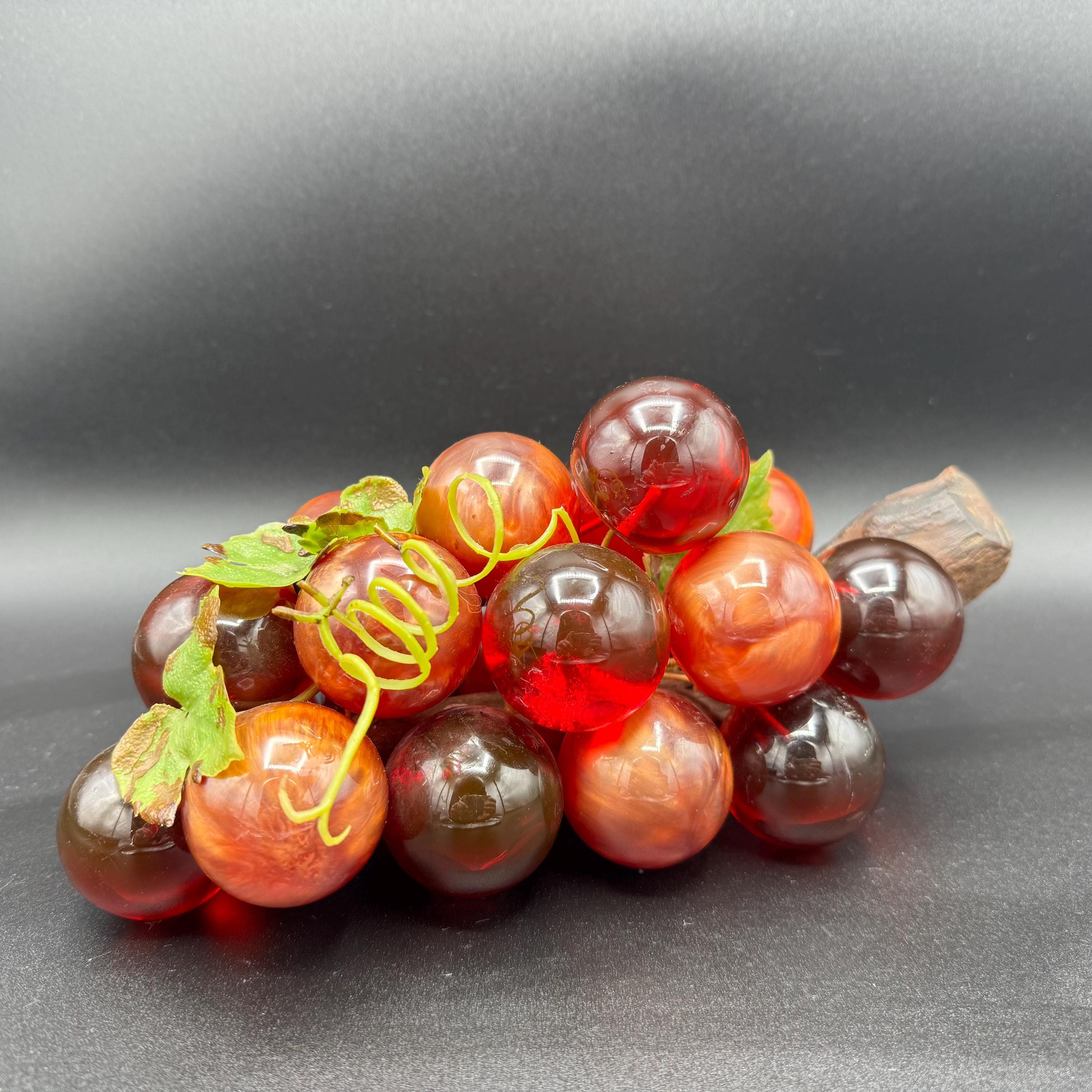 60s Lucite Grapes - Etsy
