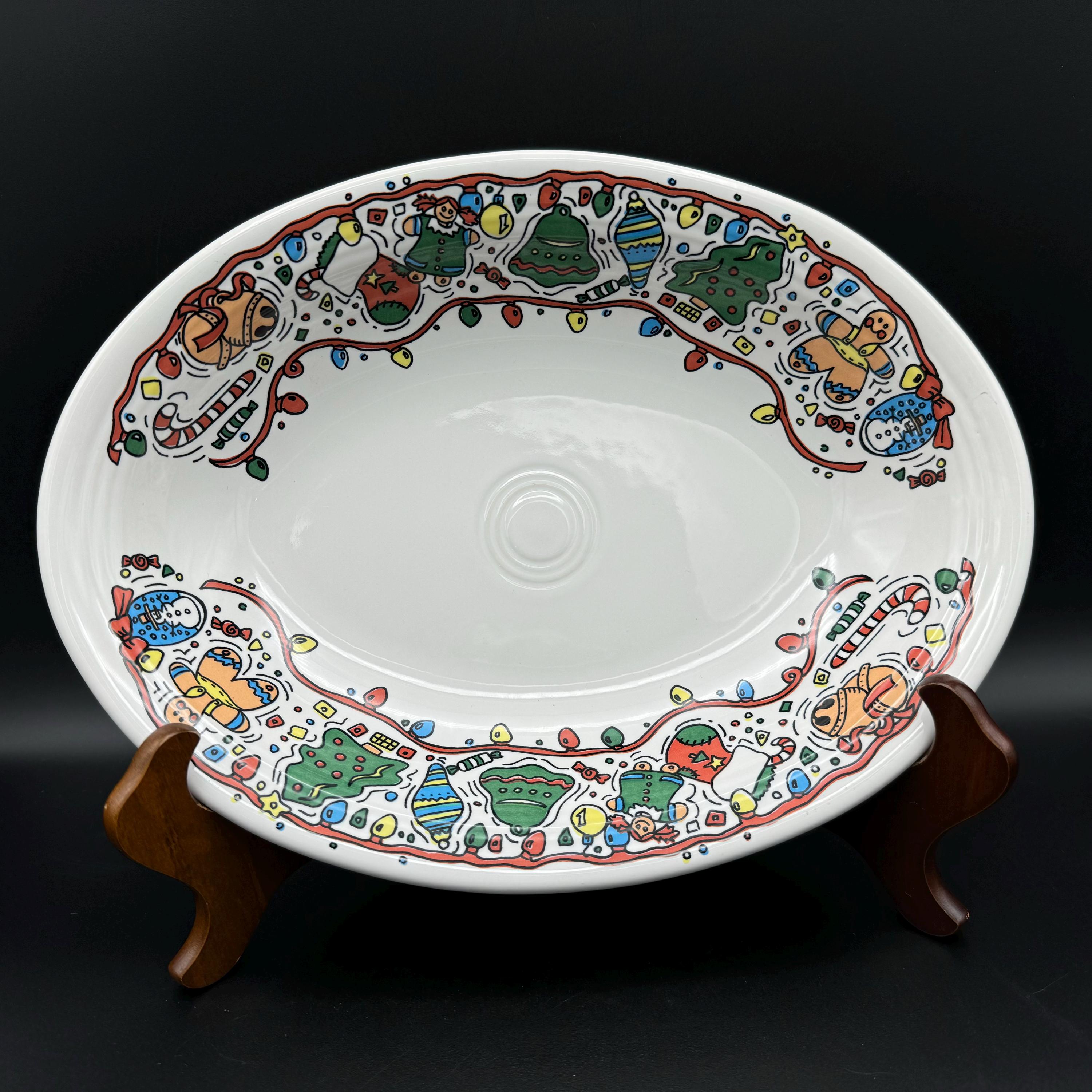 Fiestaware Christmas Etsy