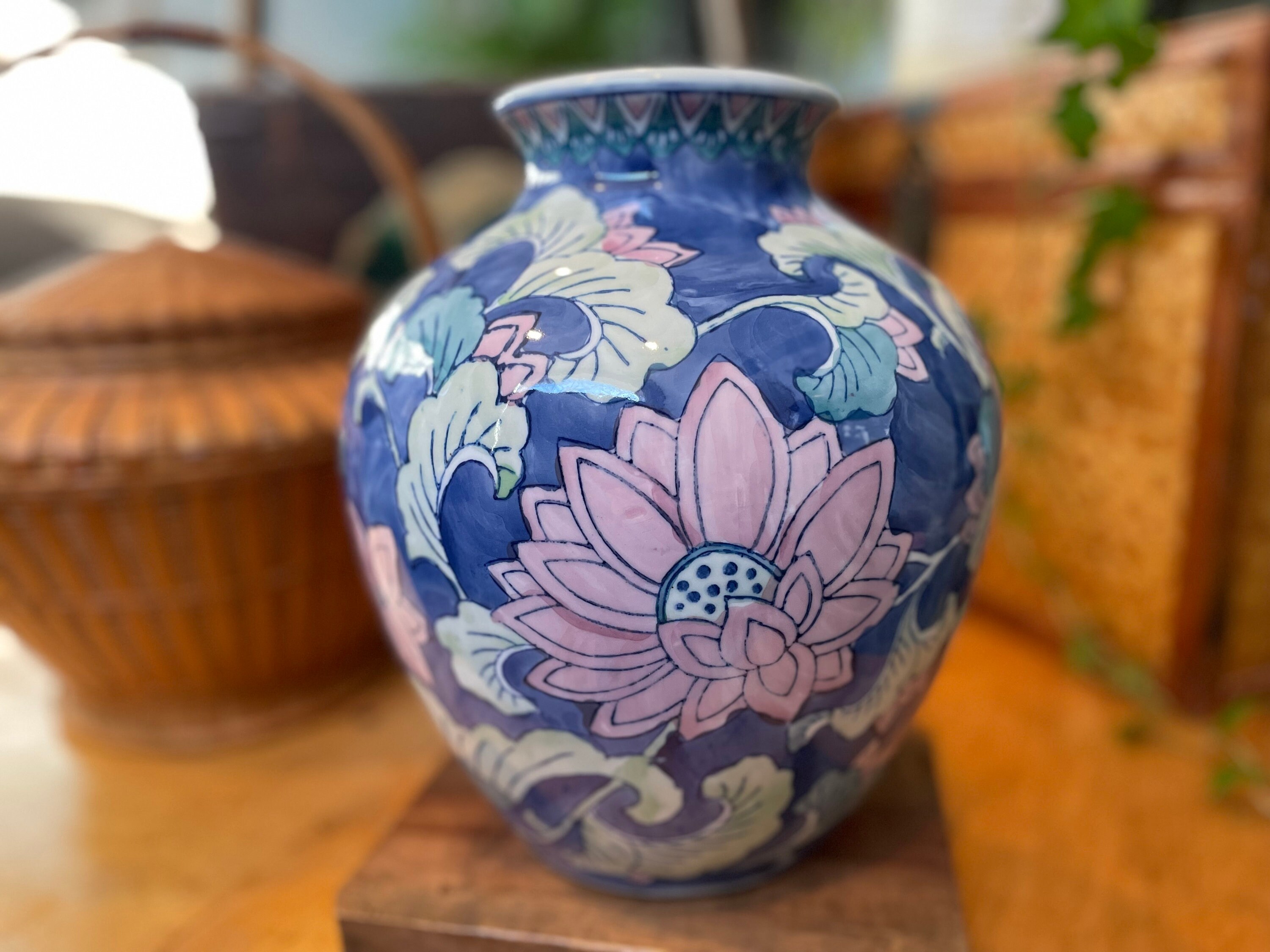 陶器壺中サイズ　C 陶器製 骨壺 広金 骨壷 2.5寸 (収納袋付き) 骨つぼ カバー 分骨