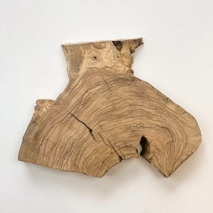 Live Edge Olive Wood Slab, 12&quot;x9&quot;x1.2&quot; (Dried)