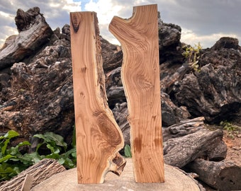 Russian Olive Wood River Set, (2 Piece) 8" / 12" / 16" / 20" / 24" / 28" - 20cm / 30cm / 40 cm / 50 cm / 60 cm / 70 cm