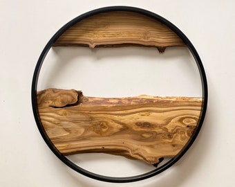 Russian Olive Wood Slab, Live Edge, Resin Art DIY