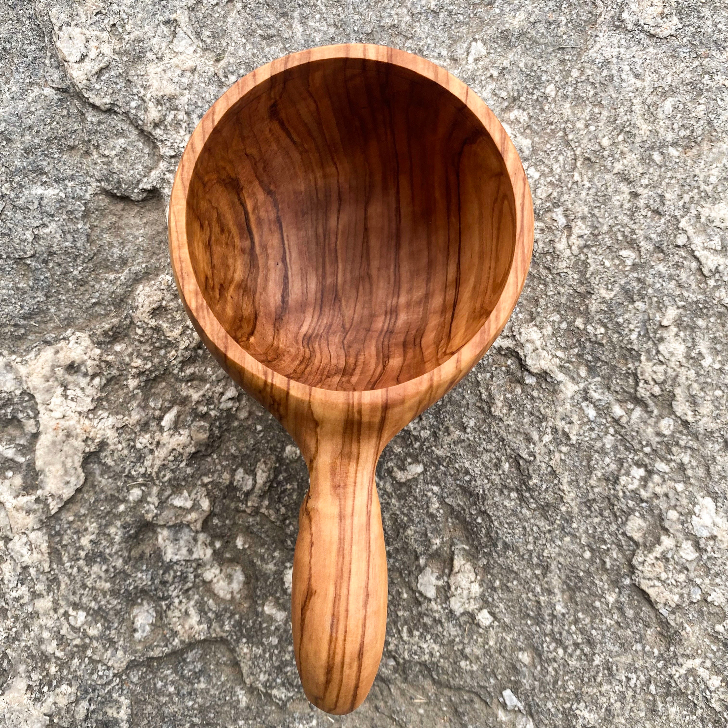 工芸品 woo Handmade Olive Wood Kuksa, Wooden Coffee Mug, Camping Cup - Etsy