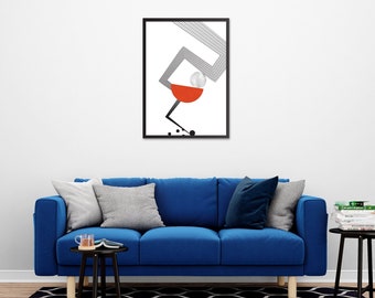 Transforma tu espacio con arte mural abstracto