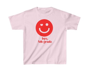 4th grade smiley youth sizes t shirt