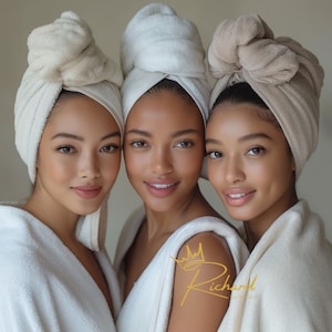 Skincare Models Stock Photos, Facial Website Models, Black Woman Stock Photos, Stock Photos for Spa Business, Skincare Model Images