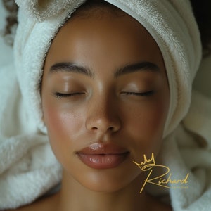 Skincare Spa Stock Photos, Skincare models for Skincare Website, Models for Skincare banners, Spa Esthetician Business Mask business model