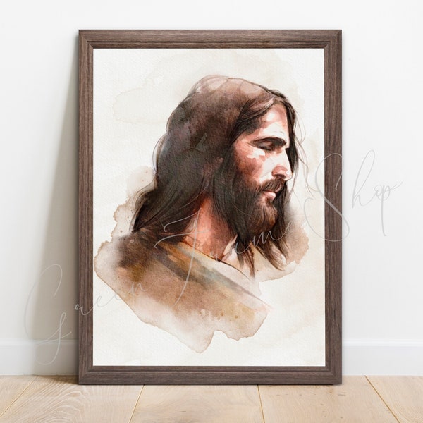 Jesus Painting - Etsy