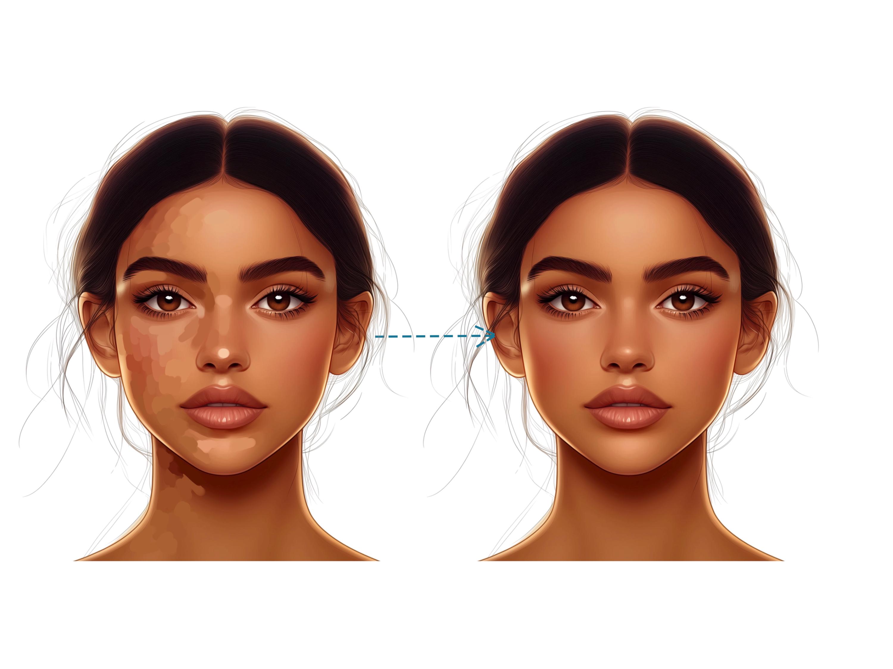 Blending Procreate Brush, Procreate Brush, Digital Blending Portrait ...