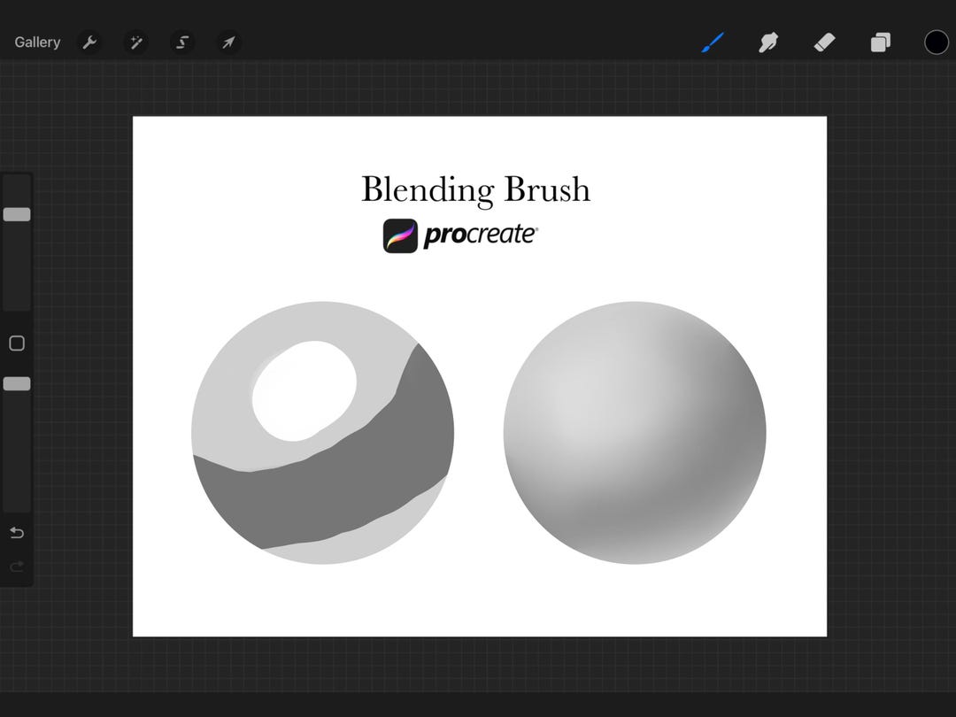 Blending Procreate Brush, Digital Shading Face (digital Download) - Etsy