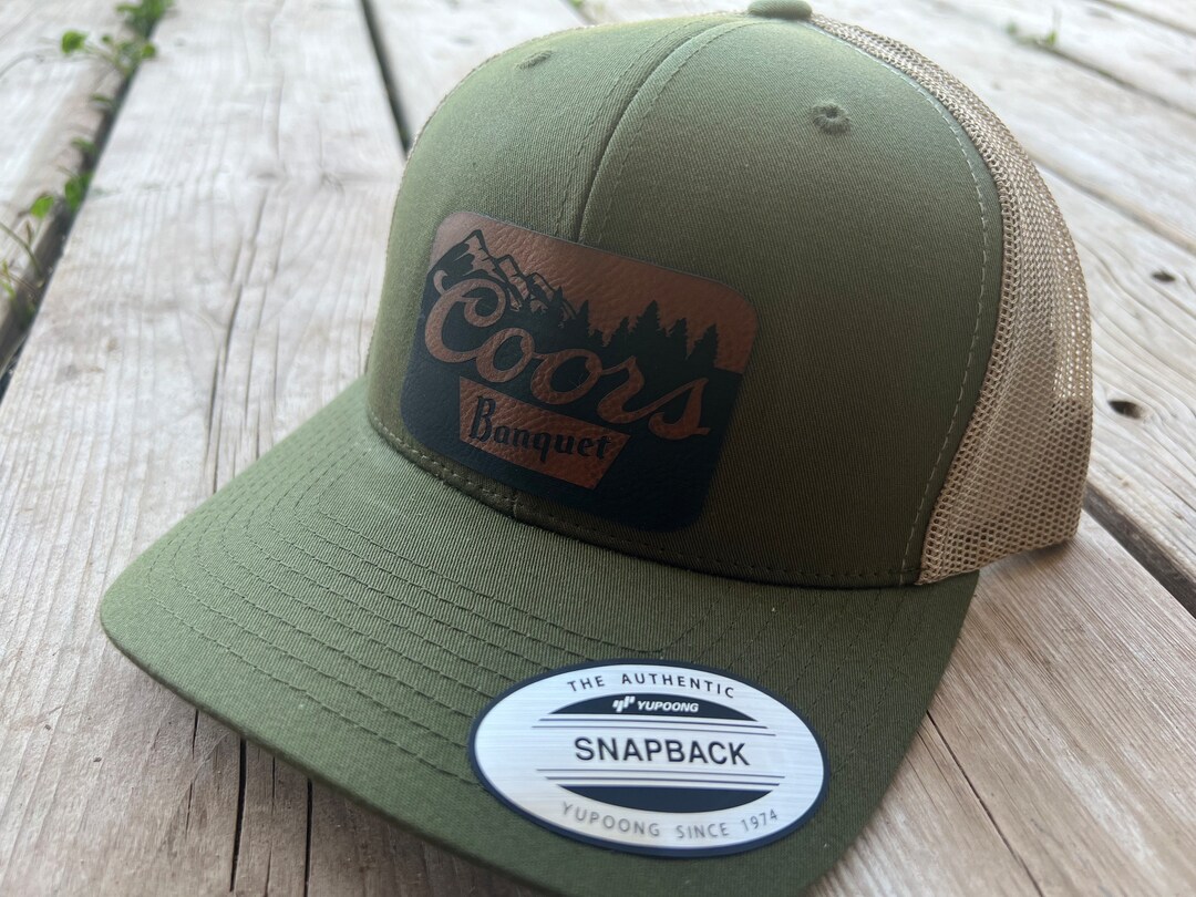 Coors Banquet Beer Patch Hat Trucker Hat Etsy