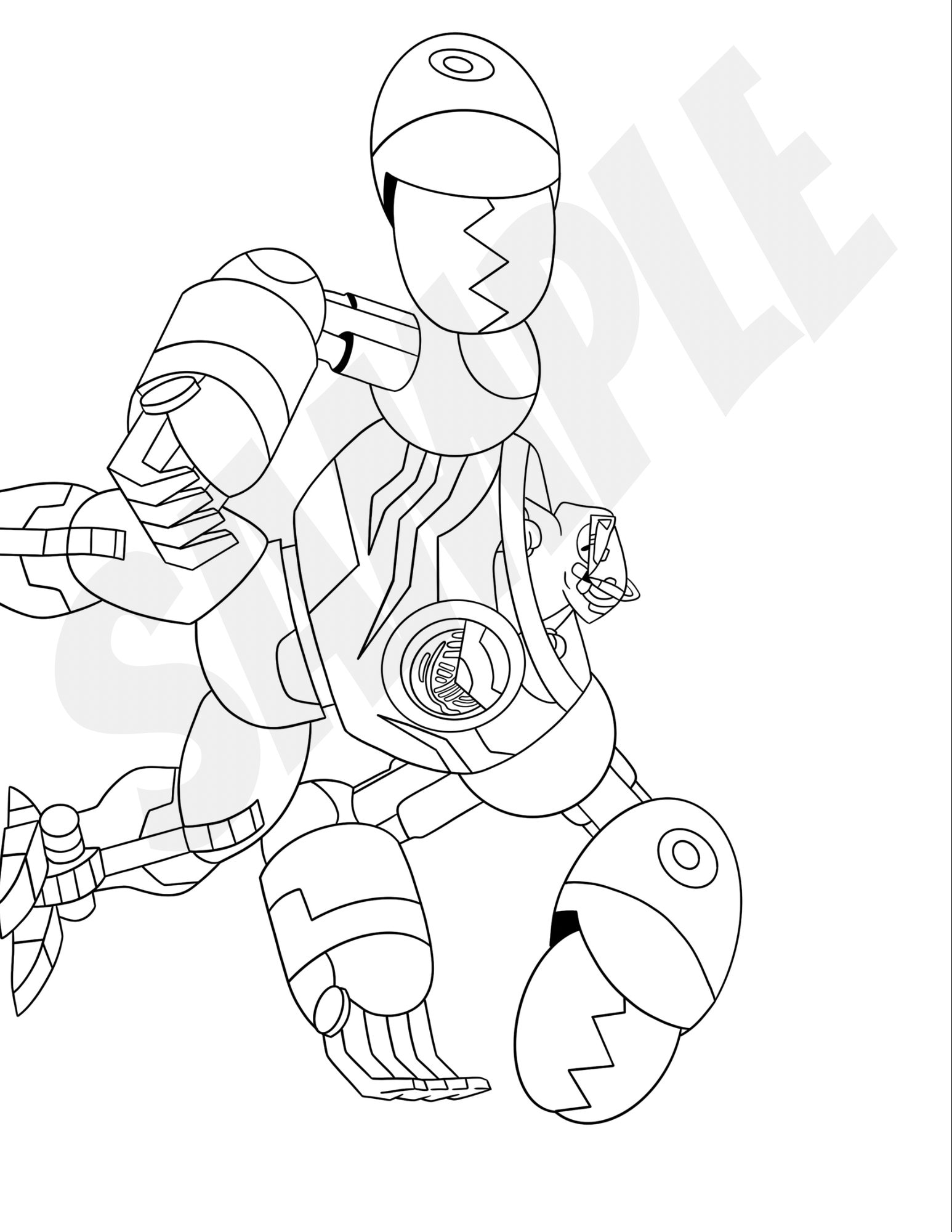 Digital Akedo Coloring Book 27 - Il Fullxfull.5705524170 C9ka 