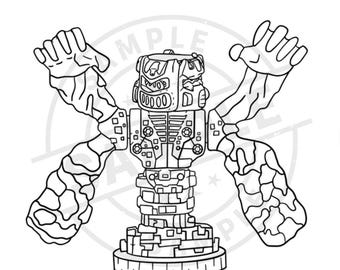 Lord Shifta Akedo Coloring Page