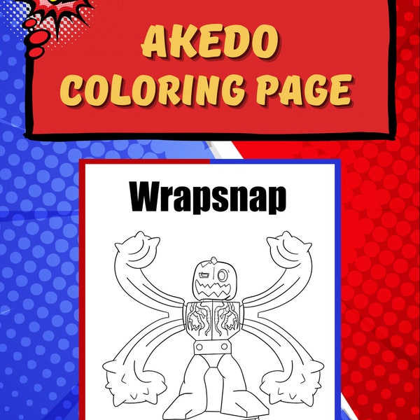 Akedo Coloring Page Etsy - Il 600x600.5342812428 Bwdc 