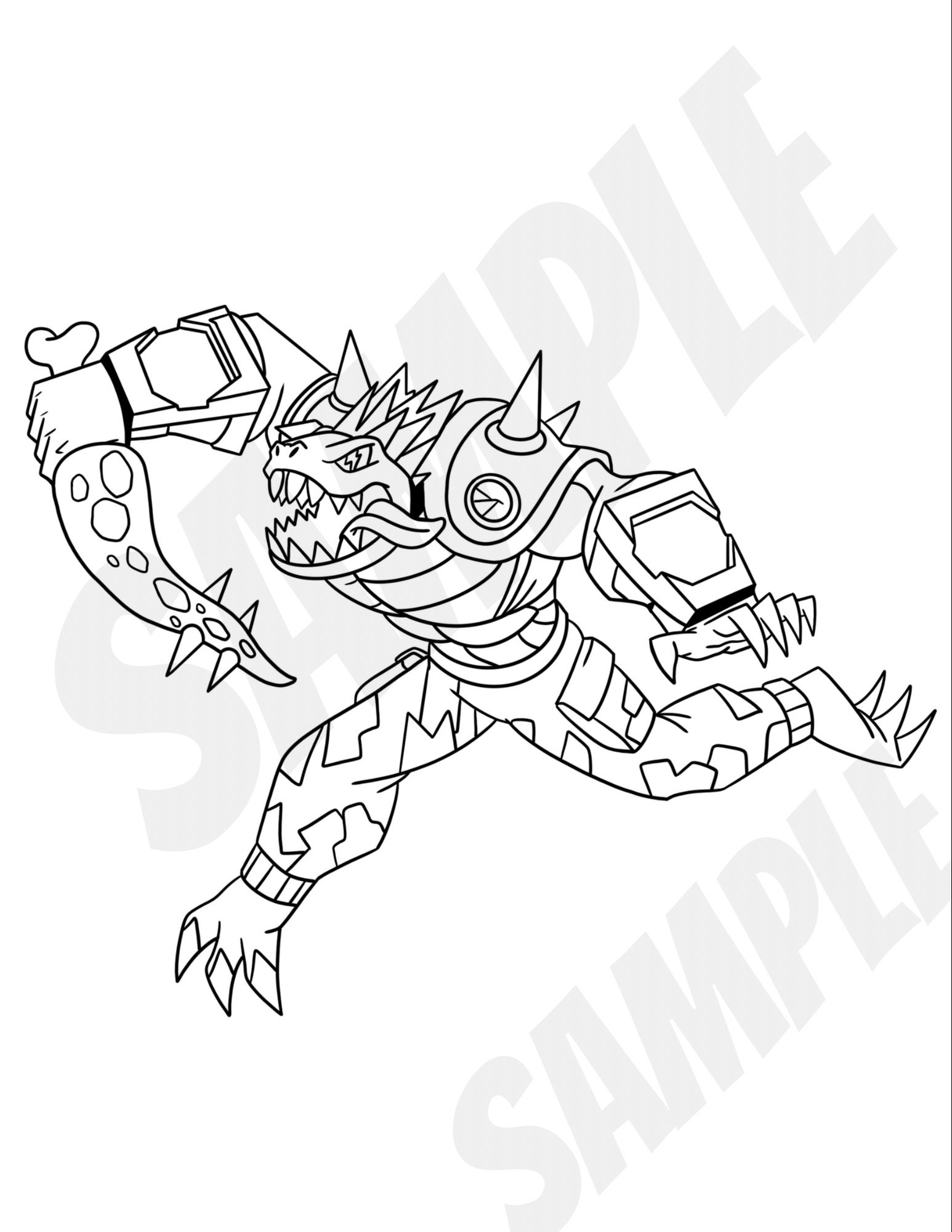 Digital Akedo Coloring Book 27 - Il Fullxfull.5705524088 Kfse 