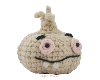 DIGITAL Garlic Crochet Pattern Plants VS Zombies