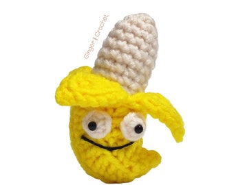 DIGITAL Banana Launcher Crochet Pattern Plants VS Zombies