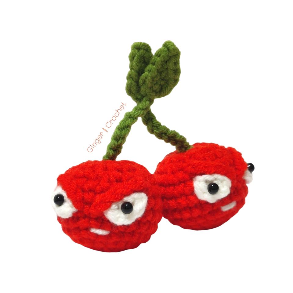 DIGITAL Cherry Bomb Crochet Pattern Plants VS Zombies - Etsy